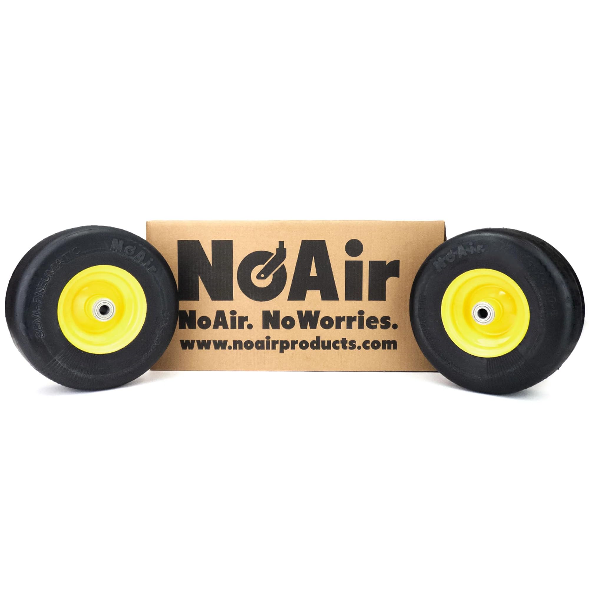 Amazon.com: NoAir® (2) Flat Free Tire Assemblies 11x4.00-5